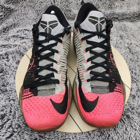 Nike Kobe 10 X Elite Mambacurial Pink Flyknit Mamba 747212-010 Men’s Size 11 - Picture 3 of 9